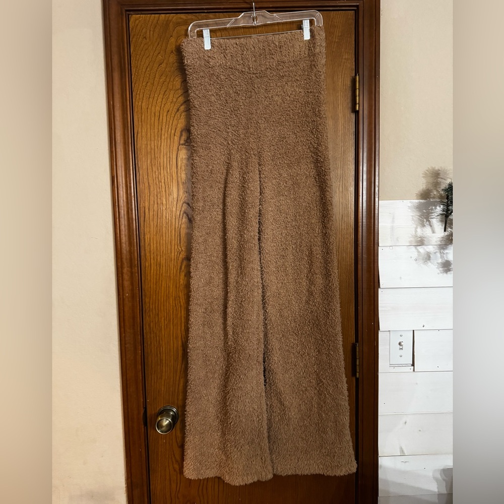 SKIMS Cozy Knit Pants Camel